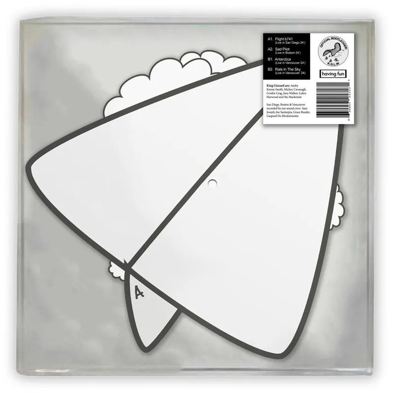 King Gizzard &amp; The Lizard Wizard -- Live in 24&#39; LP picture disc