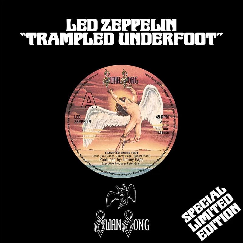 Led Zeppelin -- Trampled Under Foot 7&quot; single