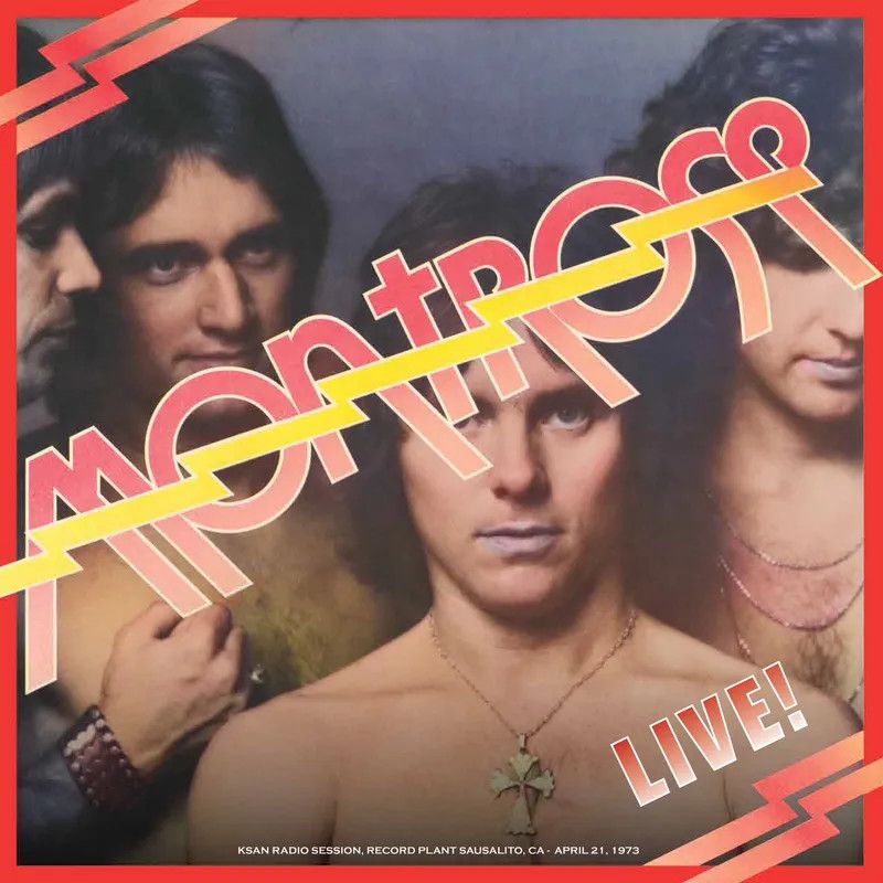 Montrose/Sammy Hagar -- Live 1973-KSAN Radio Session LP red