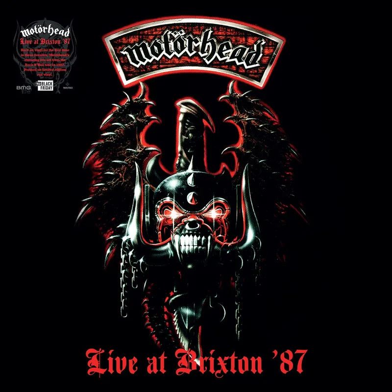 Motörhead -- Live At Brixton &#39;87 LP red