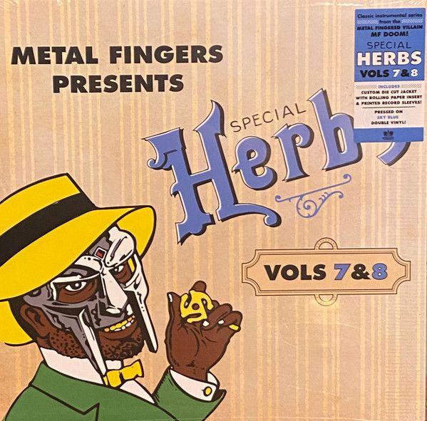 Metal Fingers (MF DOOM) – Special Herbs (Vols 7&amp;8) LP blue