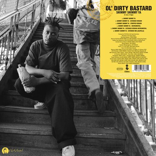 Ol&#39; Dirty Bastard-- Shimmy Shimmy Ya / Brooklyn Zoo 12&quot; vinyl blue