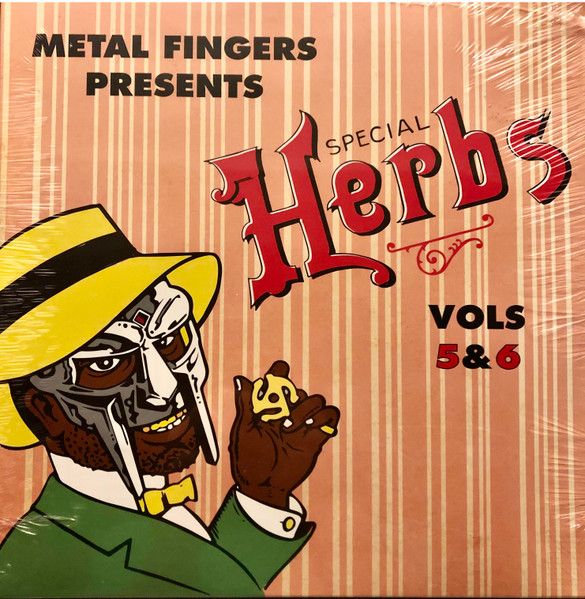 Metal Fingers (MF Doom) – Special Herbs Vols 5&amp;6 LP MISPRESS