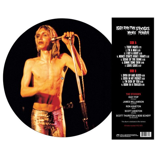 Iggy And The Stooges – More Power LP picture disc
