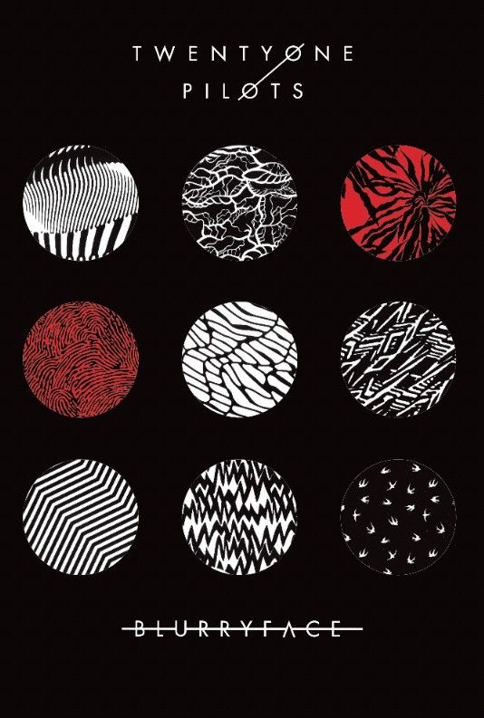 Twentyone Pilots - Blurryface poster