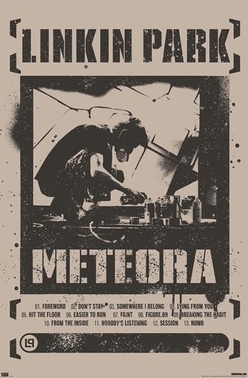 Linkin Park - Meteora poster