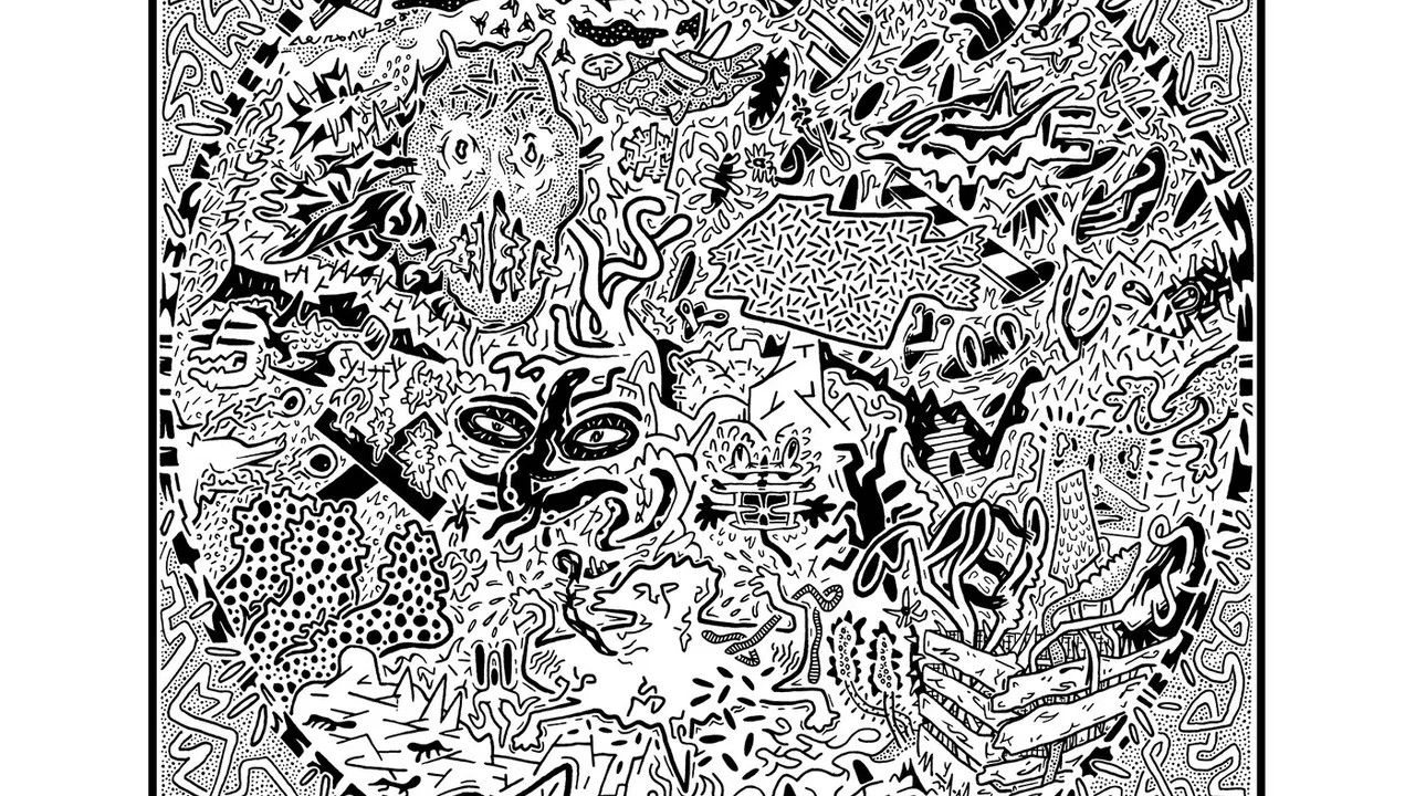 Ryan Davis and the Roadhouse Band -- New Threats From The Soul LP clear blue