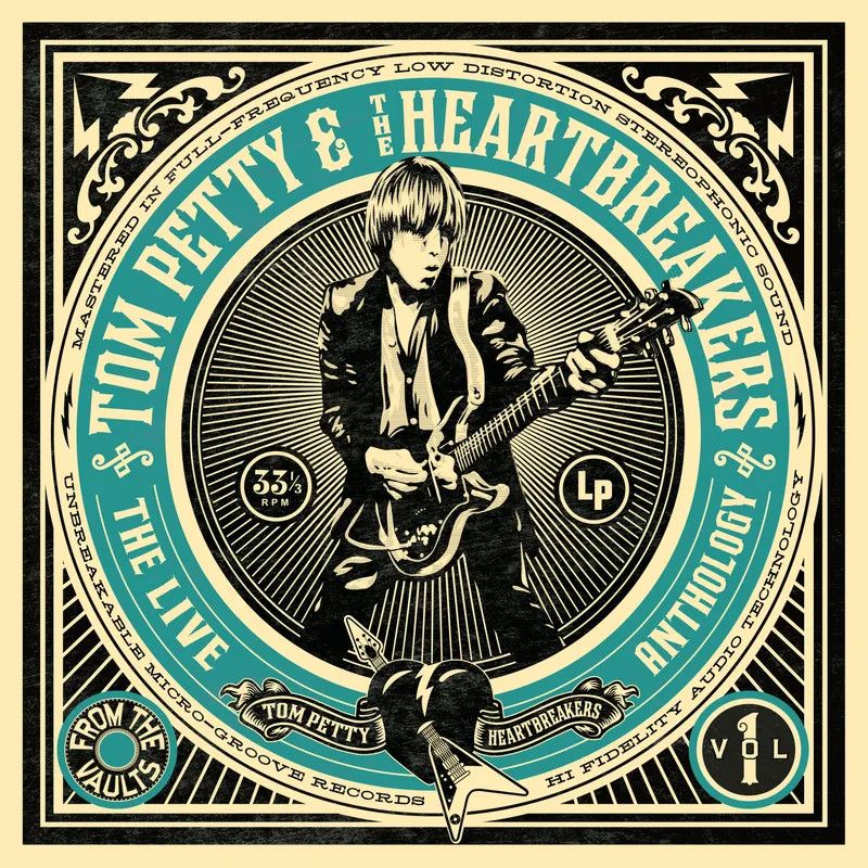 Tom Petty &amp; The Heartbreakers	 – The Live Anthology - From The Vaults Vol. 1	LP turquoise