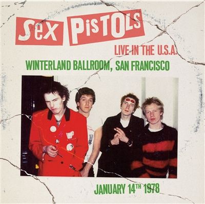 Sex Pistols – Live In The USA: Winterland Ballroom, San Francisco January 14th 1978 LP blue