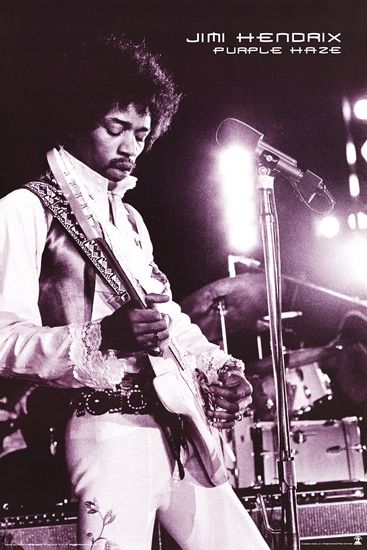 Jimi Hendrix - Purple Haze poster