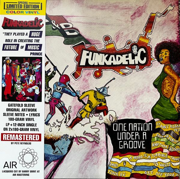 Funkadelic – One Nation Under A Groove LP red / green