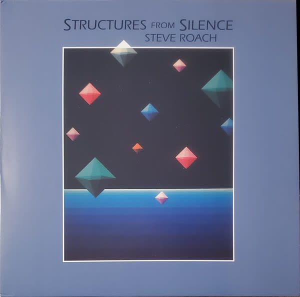 Steve Roach – Structures From Silence LP sea blue in clear