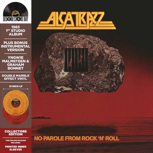 Alcatrazz -- No Parole From Rock 'N' Roll LP red / orange