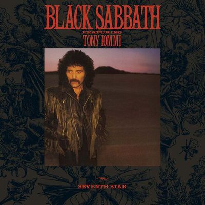 Black Sabbath -- Seventh Star LP red &amp; black