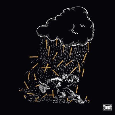 eLZhi -- Lead Poison LP black ice w/ gold, white &amp; yellow