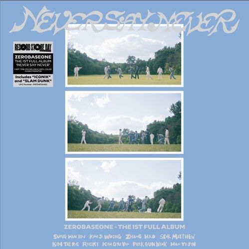 Zerobaseone -- Never Say Never LP blue