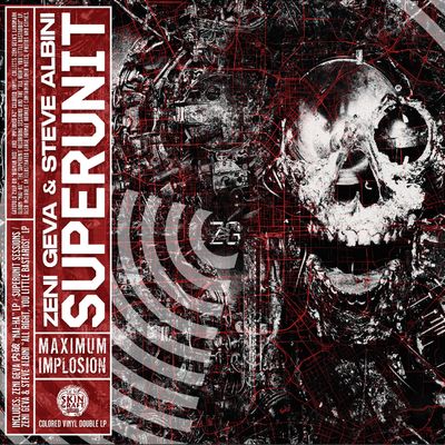 Zeni Geva &amp; Steve Albini -- Superunit: Maximum Implosion LP red &amp; random