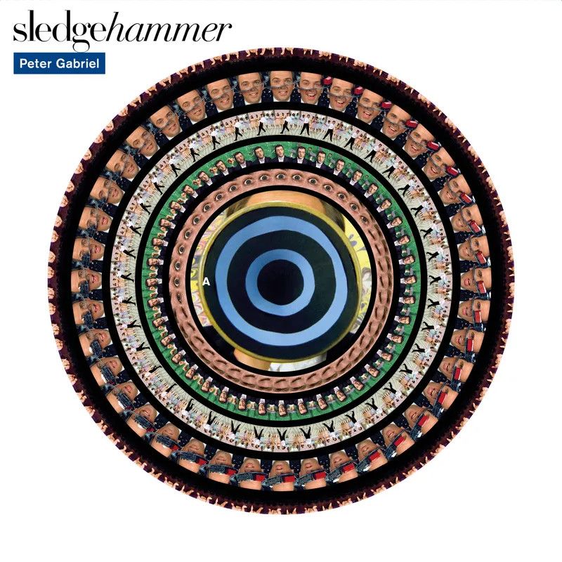Peter Gabriel -- Sledgehammer 12" single zoetrope picture disc