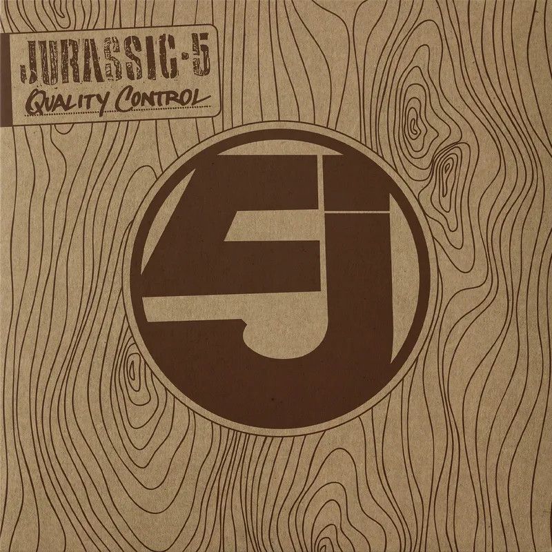 Jurassic 5 -- Quality Control LP wood grain