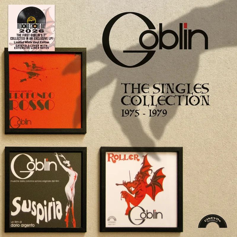 Goblin -- The Singles Collection 1975 - 1979 LP colored