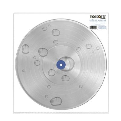 Selena Gomez -- Droplets 12" single clear glitter