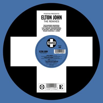 Elton John -- Positiva Presents: Elton John - The Remixes LP glow in the dark