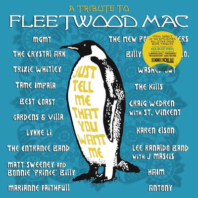 Various -- Just Tell Me You Love Me: A Tribute To Fleetwood Mac LP blue