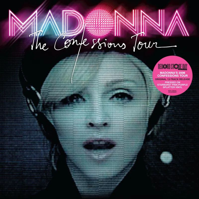 Madonna -- The Confessions Tour - Live From London LP purple/pink splatter