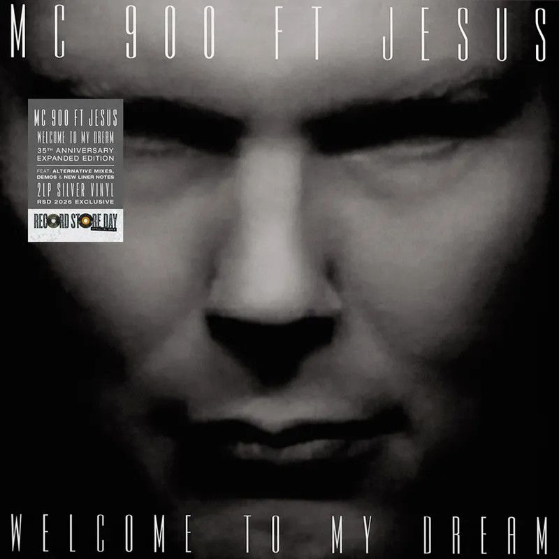 MC 900 Ft Jesus -- Welcome To My Dream LP 35th anniversary edition silver