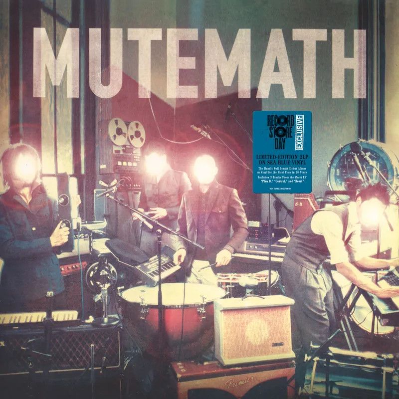 Mutemath -- Mutemath LP 20th anniversary edition teal