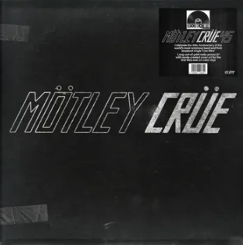 Motley Crue -- Live Wire 12" EP 45th anniversary edition colored