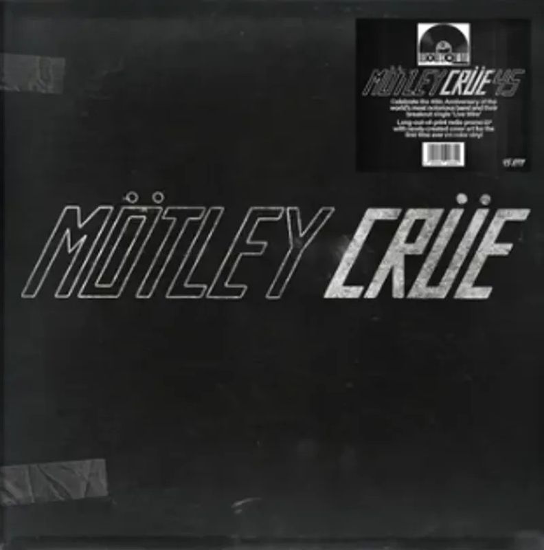 Motley Crue -- Live Wire 12" EP 45th anniversary edition colored