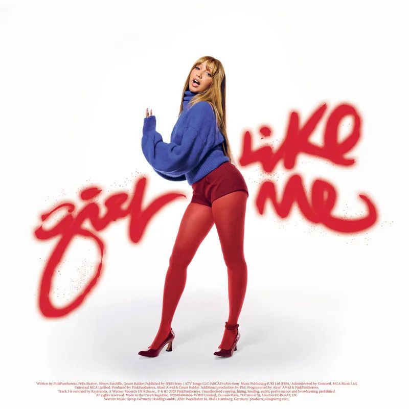 Pink Pantheress -- Girl Like Me 7" single