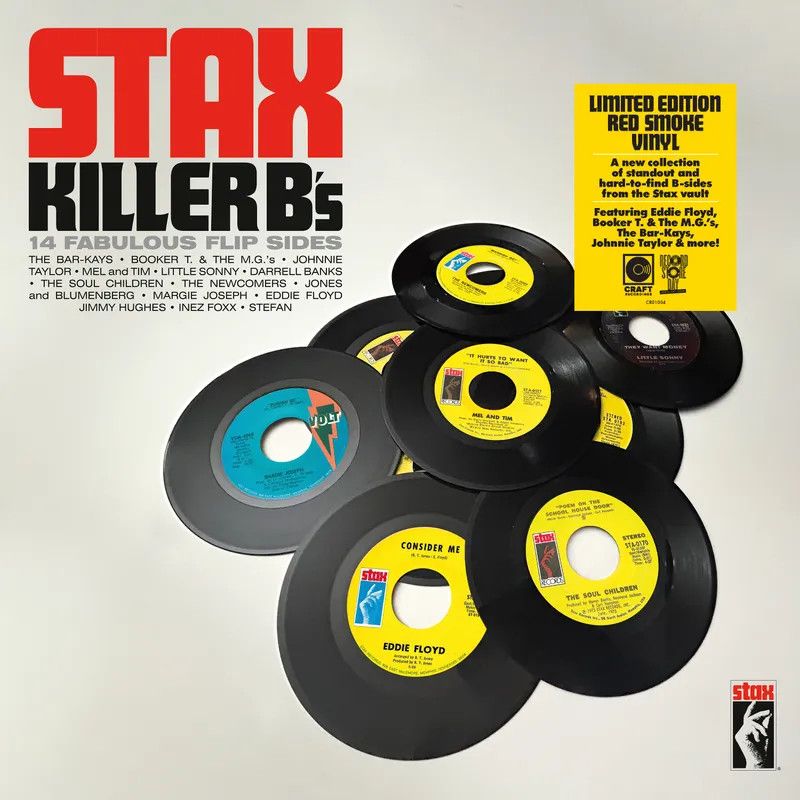 Various -- Stax: Killer B's LP red smoke