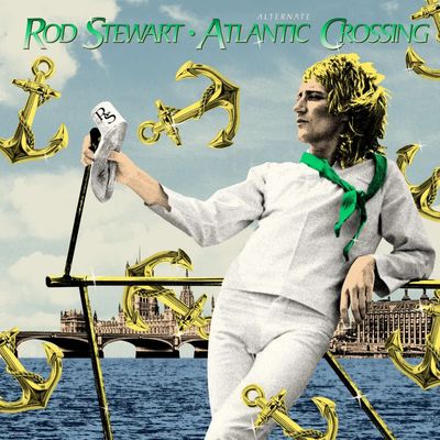 Rod Stewart -- Alternate Atlantic Crossing LP tidal wave