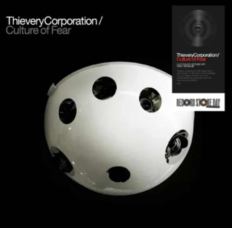 Thievery Corporation -- Culture of Fear LP red &amp; black