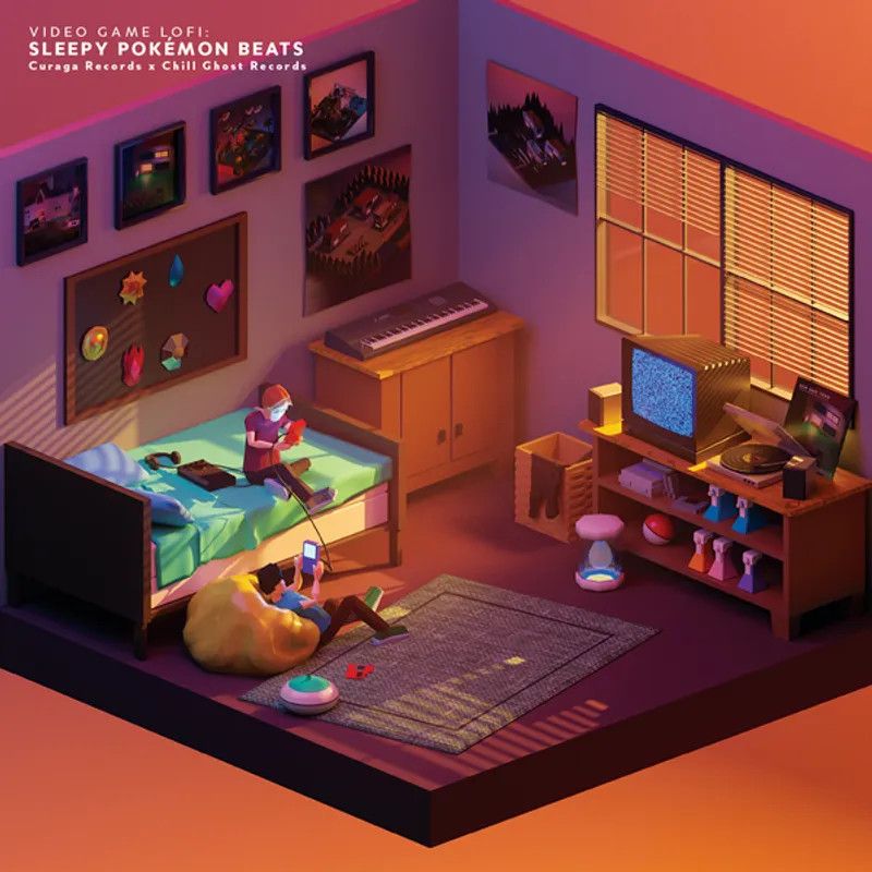 Various -- Video Game LoFi: Sleepy Pokémon Beats LP