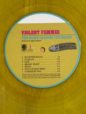 Violent Femmes – The Blind Leading The Naked LP 40th anniversary edition candlelight swirl