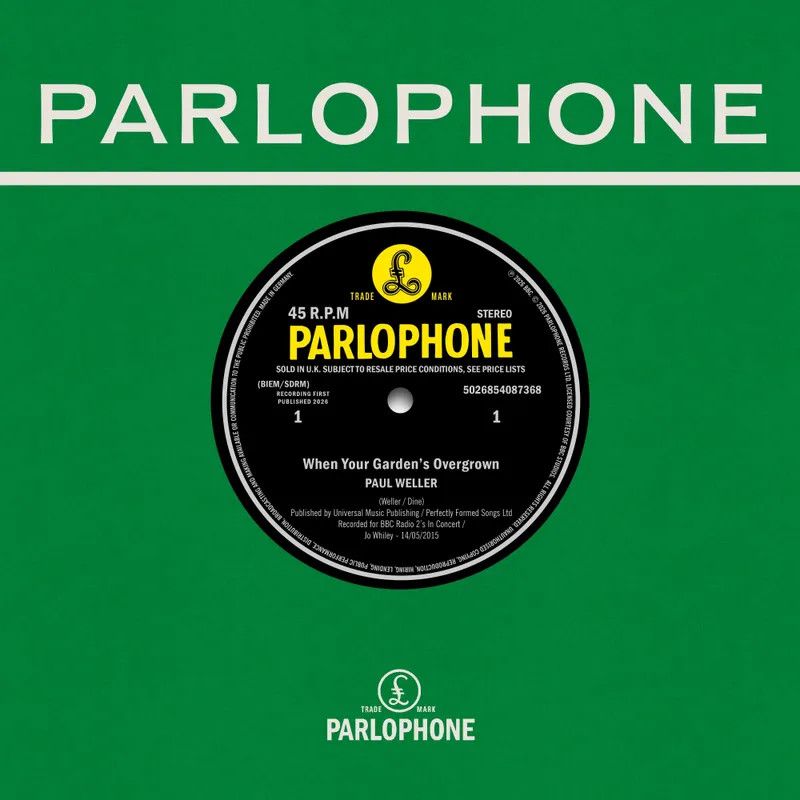 Paul Weller -- When Your Garden’s Overgrown / Boy About Town (Weller at the BBC Vol. 2) 7" single