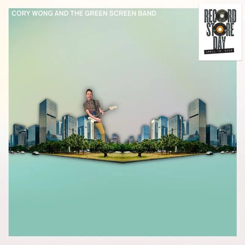 Cory Wong -- Cory Wong And The Green Screen Band LP green &amp; blue