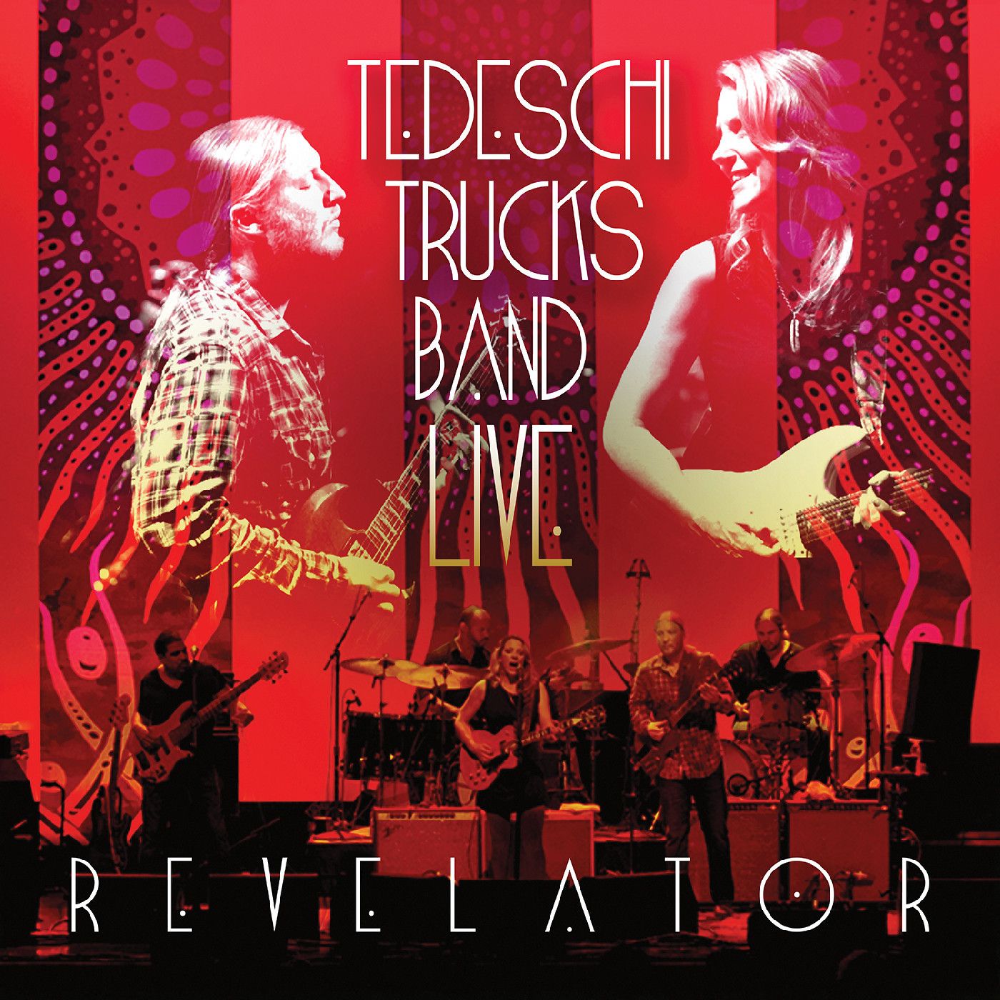 Tedeschi Trucks Band -- Live Revelator LP orange w/ black swirl