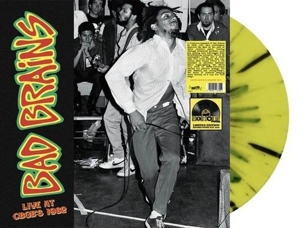 Bad Brains -- Live At CBGB's 1982 LP splatter, import