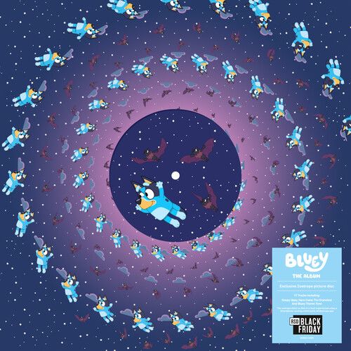 Bluey -- Bluey the Album - 5th Birthday LP zoetrope picture disc