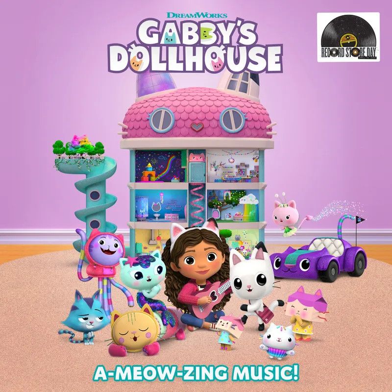 Gabby's Dollhouse – A-Meow-Zing Music LP