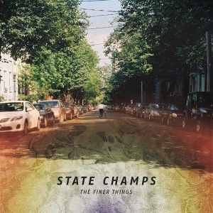 State Champs – The Finer Things LP pink / white / blue USED