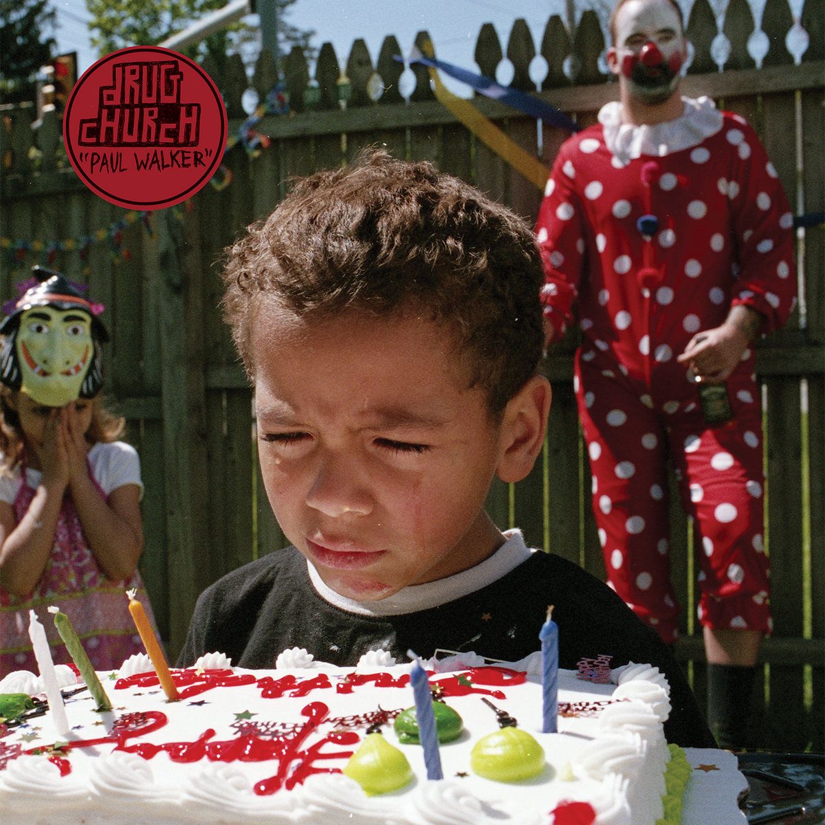 Drug Church – Paul Walker LP clear white &amp; red splatter
