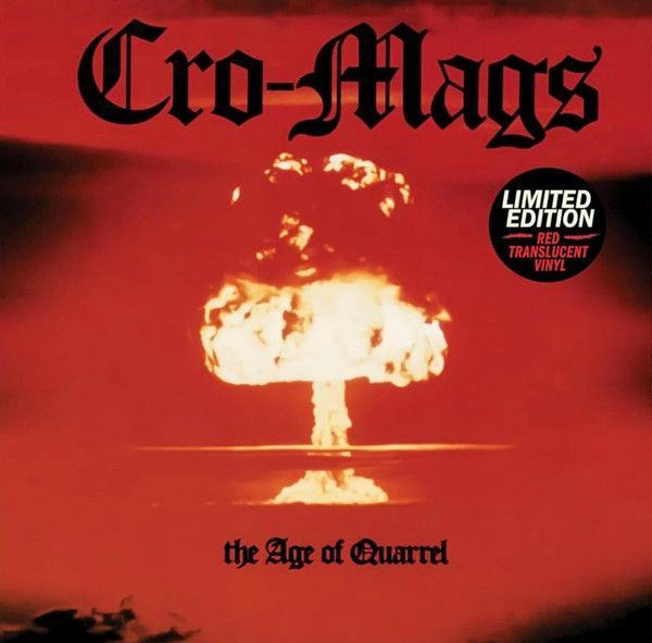 Cro-Mags – The Age Of Quarrel LP red Cro-Mags – The Age Of Quarrel LP red