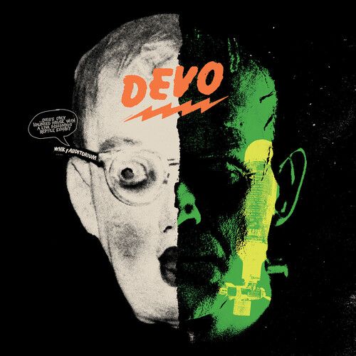 Devo – Nitrous Nightmare LP green, white, pink haunted striptease