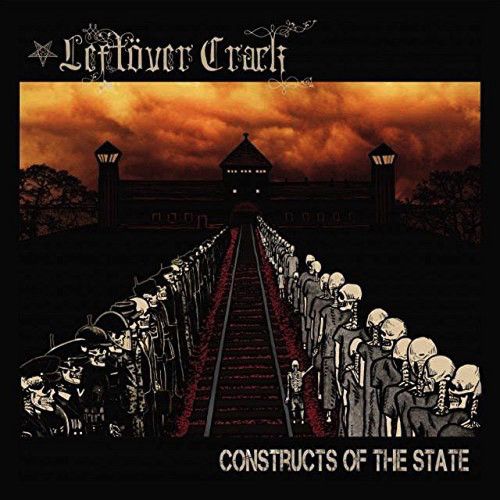 Leftöver Crack – Constructs Of The State LP red / black splatter