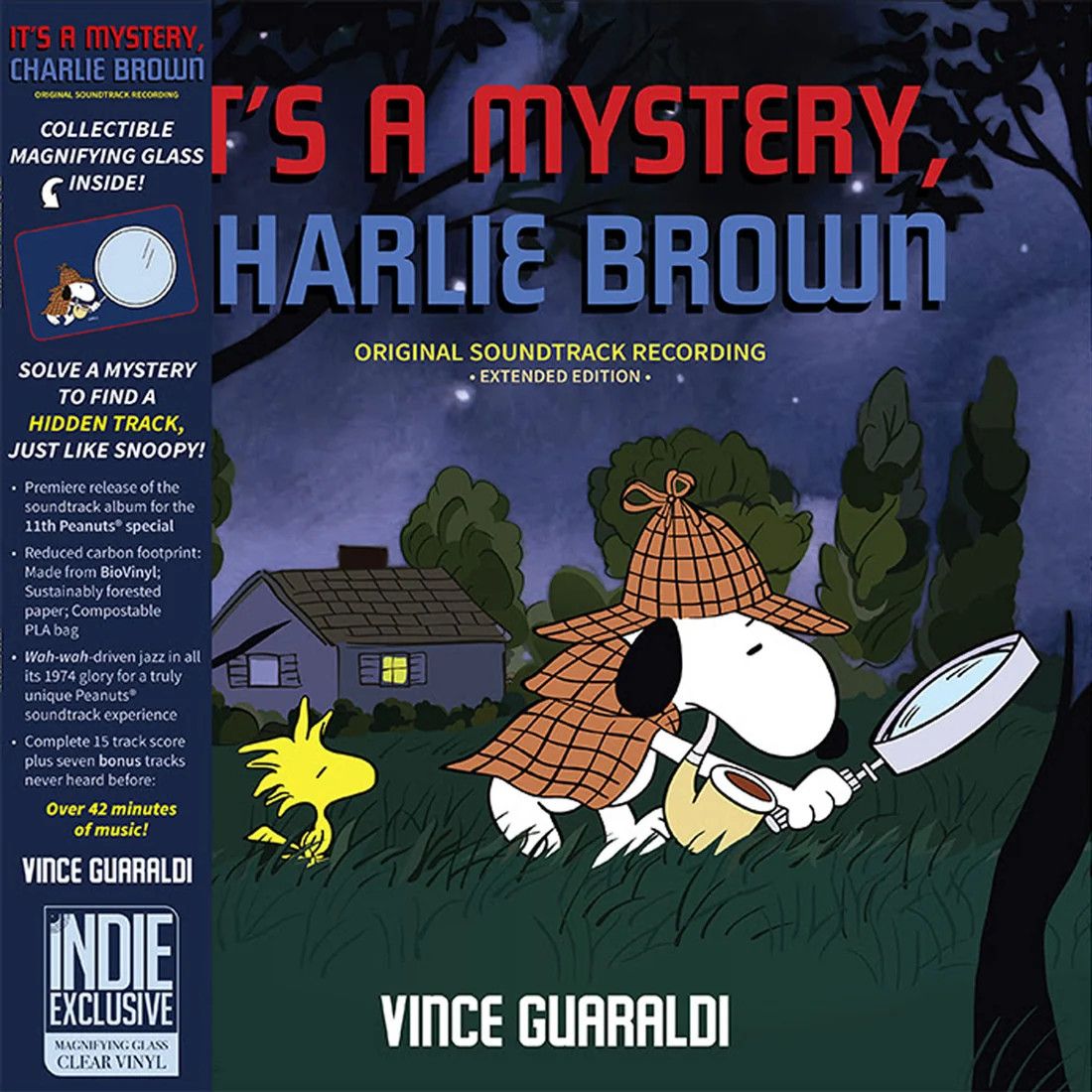 Vince Guaraldi – It’s A Mystery, Charlie Brown (Original Soundtrack Recording) LP clear Vince Guaraldi – It’s A Mystery, Charlie Brown (Original Soundtrack Recording) LP clear
